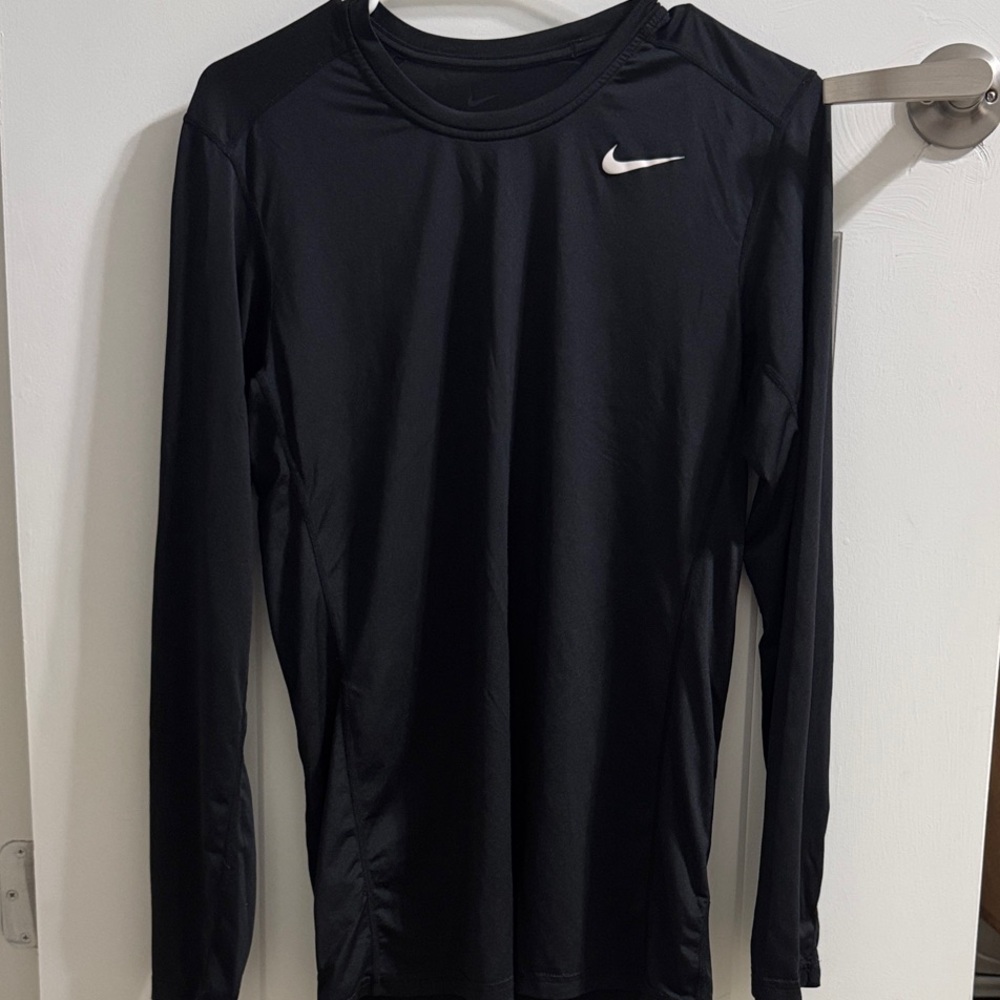 Nike Black Performance Long Sleeve Shirt